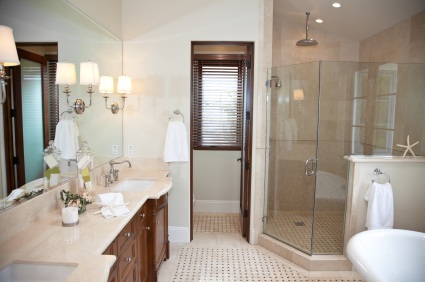 Ludlow bathroom remodel by DR Painting